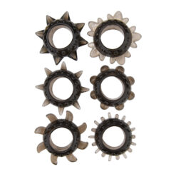 n12316 loving joy textured cock ring set 6 pack