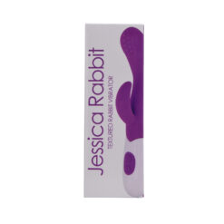 n12321 jessica rabbit textured rabbit vibrator pkg