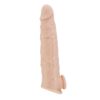 n12369 rev sleeves 8 5 inch realistic silicone penis extension sleeve 1