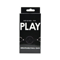 n12447 bound to play breathable ball gag black pkg