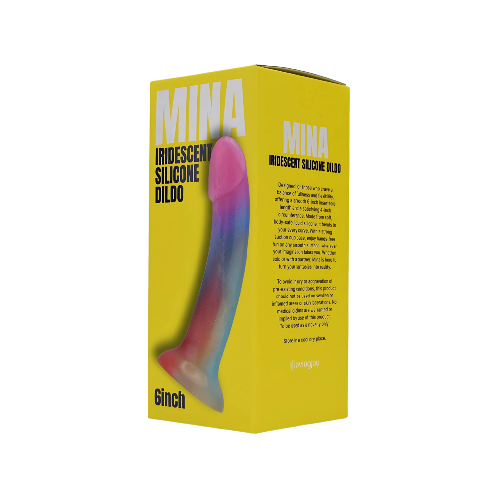 n12535 mina iridescent silicone dildo pkg 2 n12535 mina iridescent silicone dildo pkg 2