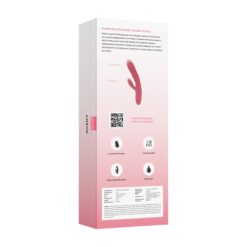 n12547 svakom avery thrusting vibrator wclitoral stimulator pink 14