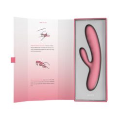 n12547 svakom avery thrusting vibrator wclitoral stimulator pink 15