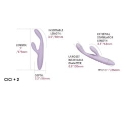 n12555 svakom cici2 app controlled slim rabbit vibrator 10