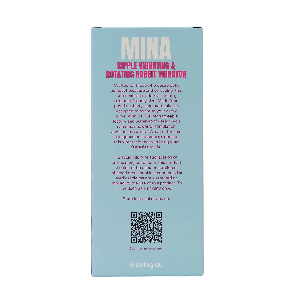 n12561 mina ripple vibrating rotating rabbit pkg back n12561 mina ripple vibrating rotating rabbit pkg back