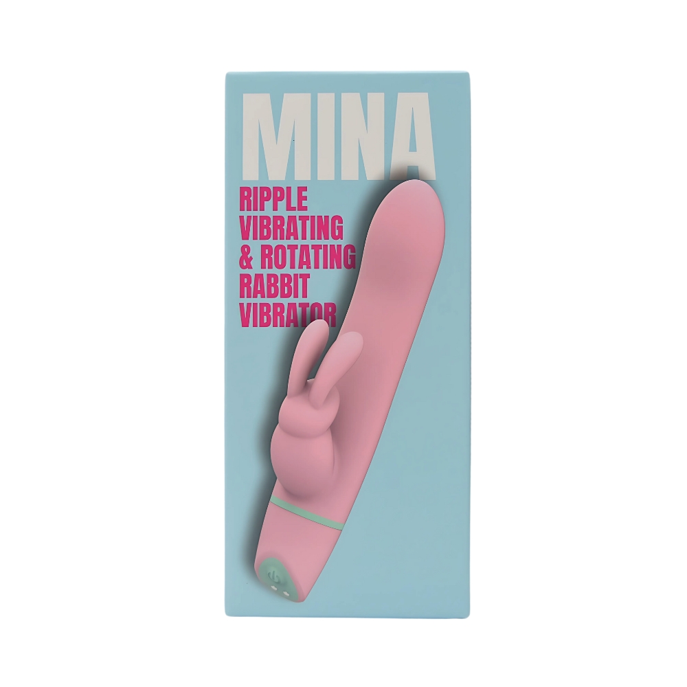 n12561 mina ripple vibrating rotating rabbit pkg n12561 mina ripple vibrating rotating rabbit pkg
