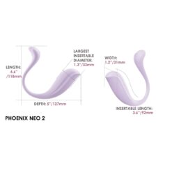 n12565 svakom phoenix neo2 interactive app controlled vibrator lilac 10