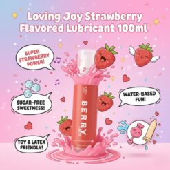 n12732 loving joy strawberry lubricant 100ml 8