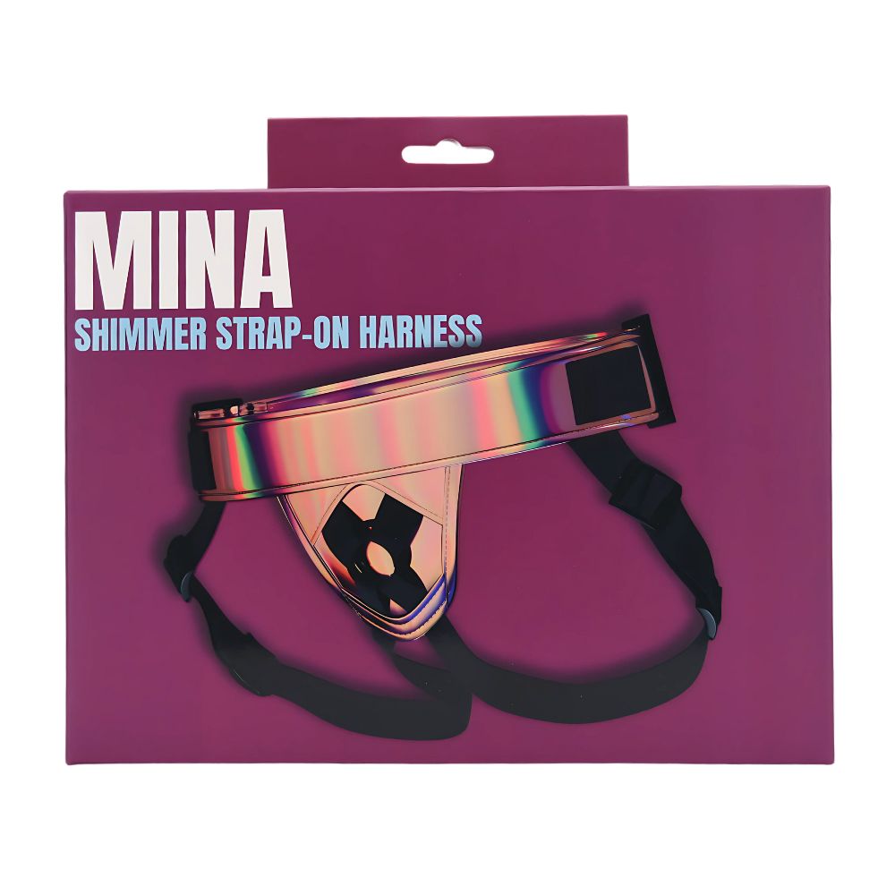 n12773 mina shimmer strap on harness pkg n12773 mina shimmer strap on harness pkg