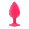 n12807 toosh pink silicone butt plug large