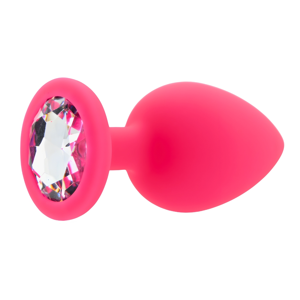 n12807 toosh pink silicone butt plug large 2 n12807 toosh pink silicone butt plug large 2