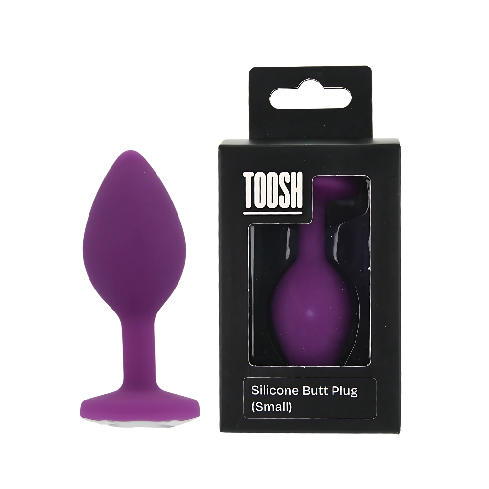 n12808 toosh purple silicone butt plug small pkg duo n12808 toosh purple silicone butt plug small pkg duo