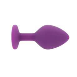 n12809 toosh purple silicone butt plug medium 1