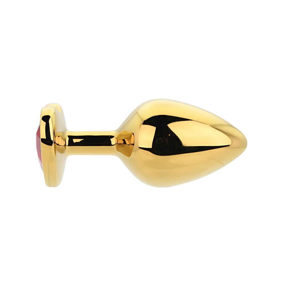 n12836 toosh heart shaped gold with red stone medium 1 n12836 toosh heart shaped gold with red stone medium 1