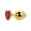 n12836 toosh heart shaped gold with red stone medium 2
