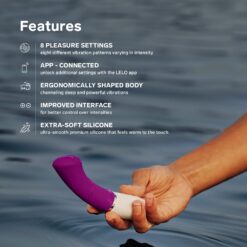 n12893 lelo gigi3 app controlled gspot vibrator deep rose 4