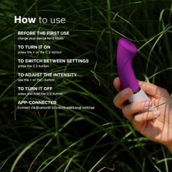 n12893 lelo gigi3 app controlled gspot vibrator deep rose 5