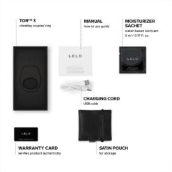 n12895 lelo tor3 app controlled cock ring black 4