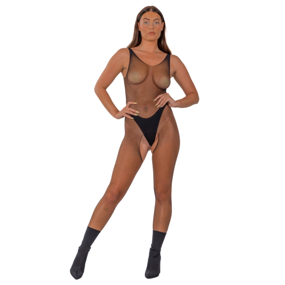 n12921 lace by lj fishnet crotchless bodystocking black 1 n12921 lace by lj fishnet crotchless bodystocking black 1