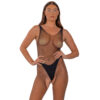 n12921 lace by lj fishnet crotchless bodystocking black