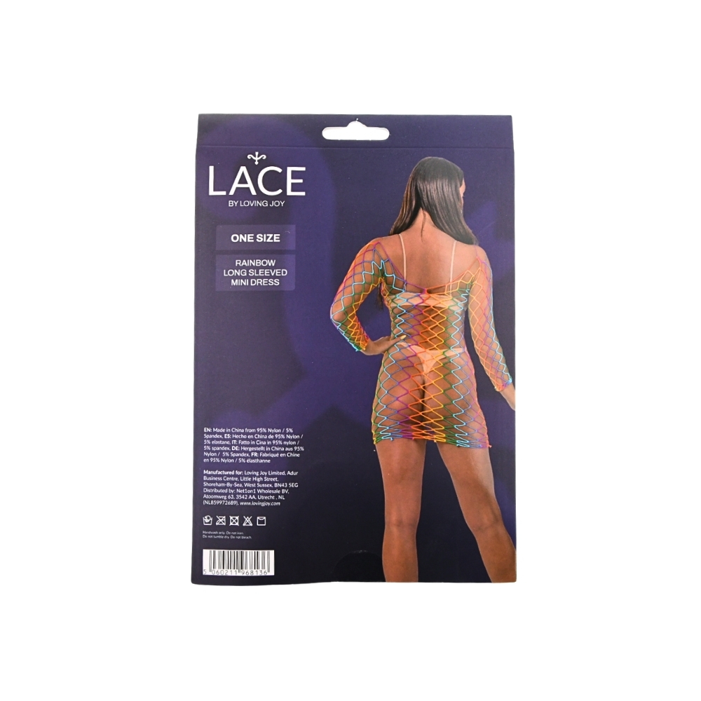 n12937 lace by lj long sleeved mini dress pkg bk n12937 lace by lj long sleeved mini dress pkg bk