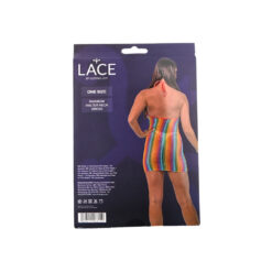 n12939 lace by lj rainbow halter neck dress pkg bk