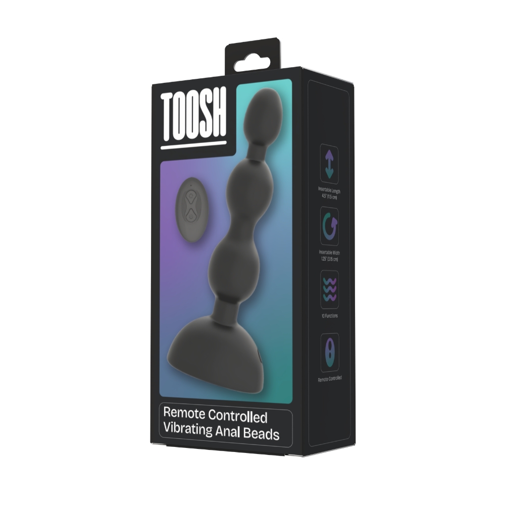 n12953 toosh remote controlled vibrating anal beads 6 n12953 toosh remote controlled vibrating anal beads 6