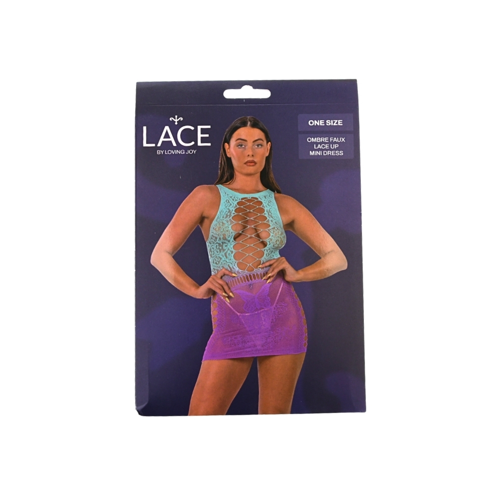 n12983 lace by lj obre fuax lace up mini dress pkg n12983 lace by lj obre fuax lace up mini dress pkg