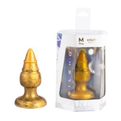 n13014 silexd fantasy collection goldy butt plug med