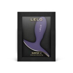 n13044 lelo surfer2 unisex anal vibrating plug cyber purple 4 4