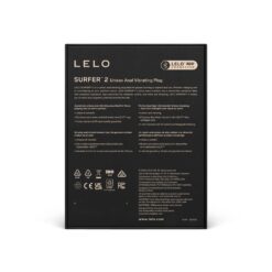 n13045 lelo surfer2 unisex anal vibrating plug black 5 5