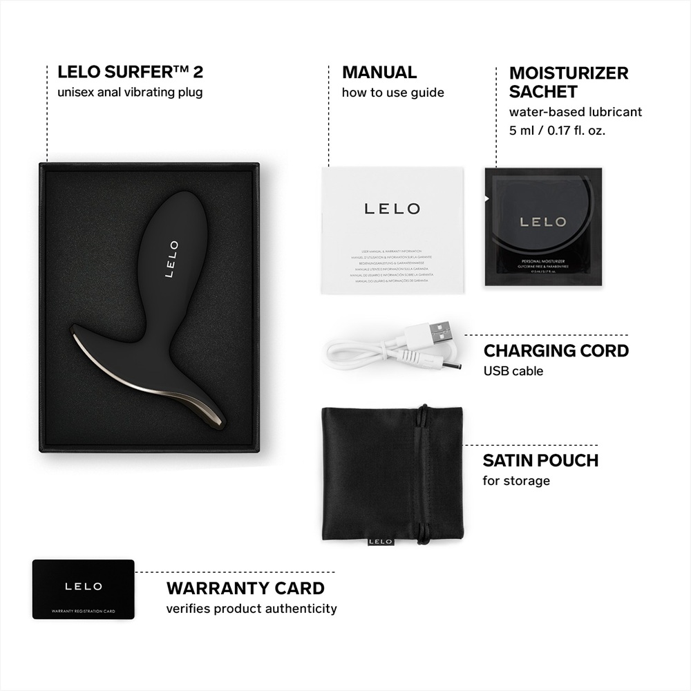 n13045 lelo surfer2 unisex anal vibrating plug black 6 n13045 lelo surfer2 unisex anal vibrating plug black 6
