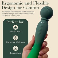 n13050 mylo 3 in 1 body wand massager earth 1