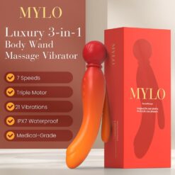 n13051 mylo 3 in 1 body wand massager fire 3