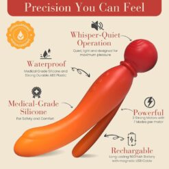 n13051 mylo 3 in 1 body wand massager fire 4