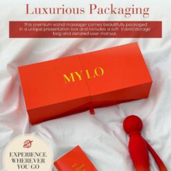 n13051 mylo 3 in 1 body wand massager fire 5