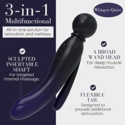 n13053 mylo 3 in 1 body wand massager spirit 2