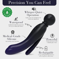 n13053 mylo 3 in 1 body wand massager spirit 5