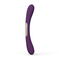 n13055 lelo boomerang dual ended vibrator purple 1