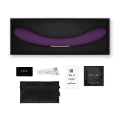 n13055 lelo boomerang dual ended vibrator purple 3