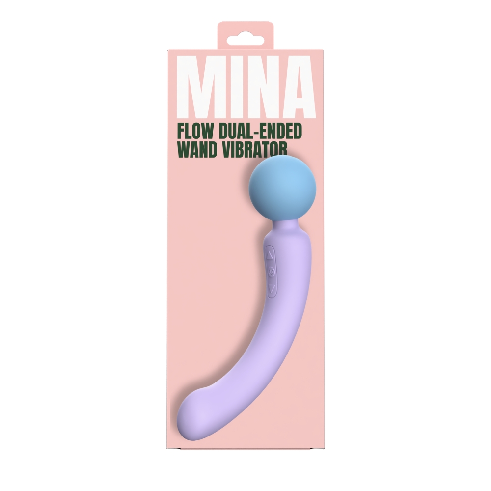 n13026 mina flow dual ended wand vibrator 6 n13026 mina flow dual ended wand vibrator 6
