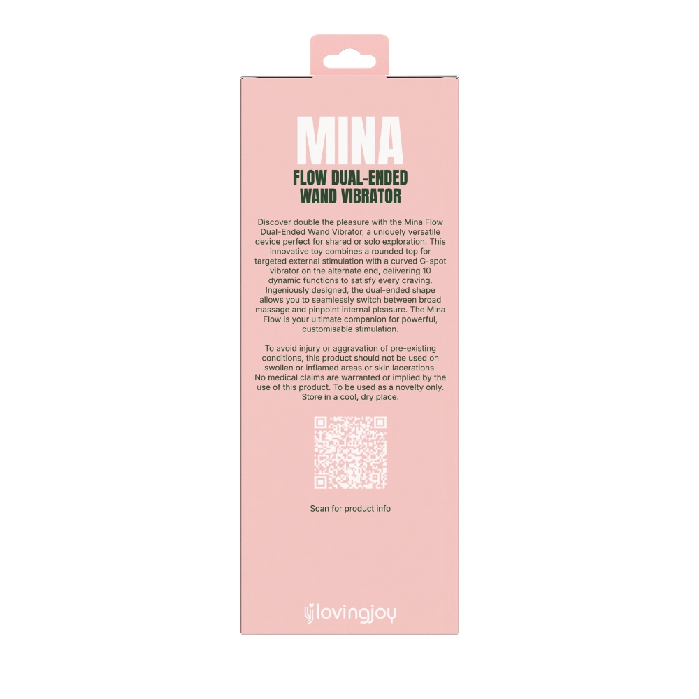 n13026 mina flow dual ended wand vibrator 8 n13026 mina flow dual ended wand vibrator 8