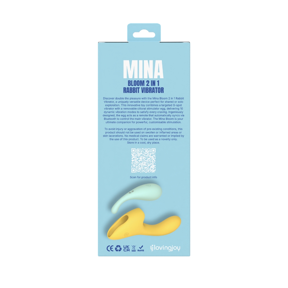 n13027 mina bloom 2 in 1 rabbit vibrator 9 n13027 mina bloom 2 in 1 rabbit vibrator 9