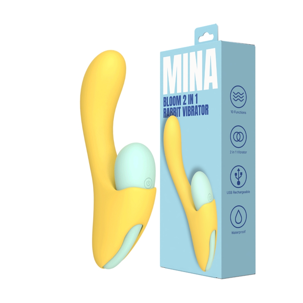 n13027 mina bloom 2 in 1 rabbit vibrator n13027 mina bloom 2 in 1 rabbit vibrator