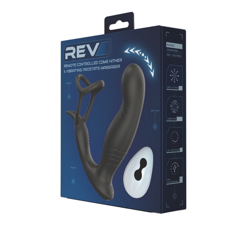 n13035 rev remote controlled come hither and vibrating prostate massager 9 n13035 rev remote controlled come hither and vibrating prostate massager 9