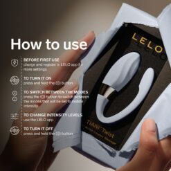 n13056 lelo tiani twist couples massager lavender 10