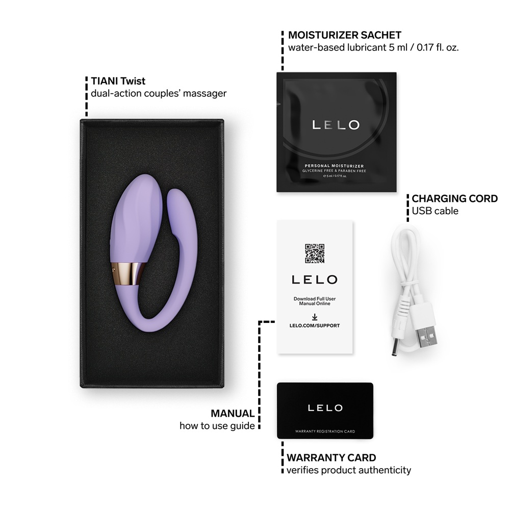 n13056 lelo tiani twist couples massager lavender 6 n13056 lelo tiani twist couples massager lavender 6