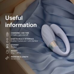 n13056 lelo tiani twist couples massager lavender 9