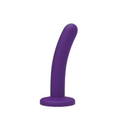 n12701 mina silk curved silicone dildo 5inch 1