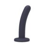 n12703 mina pure curved silicone dildo 6 5inch 1